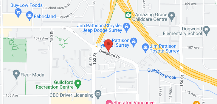 map of 59 10772 GUILDFORD DRIVE